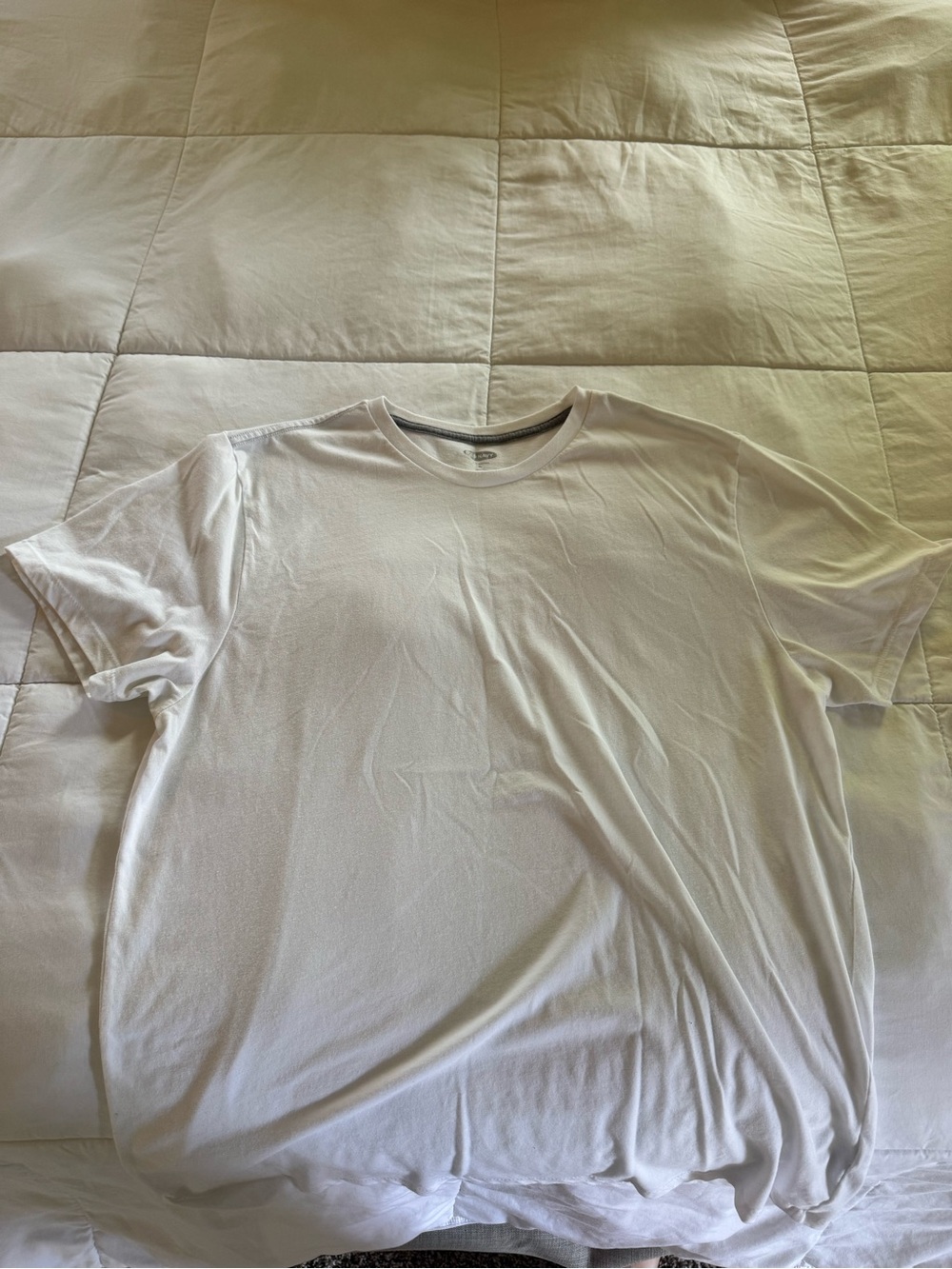 Classic White Crewneck T-Shirt - old navy